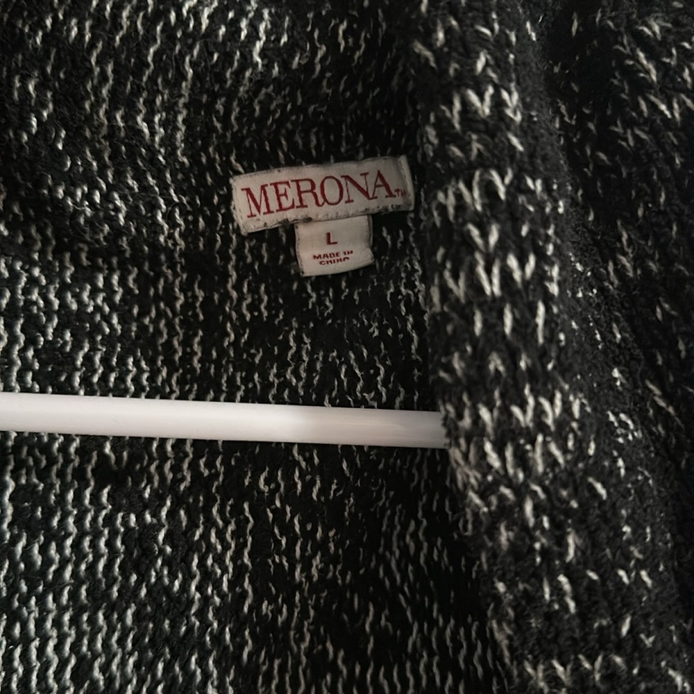 Merona Black Sweater - Picture 4 of 6